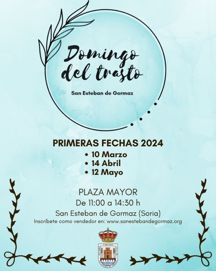 Vuelve el 'Domingo del trasto' a San Esteban de Gormaz | Imagen 1