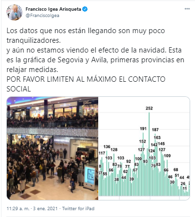 Coronavirus en Castilla y Le&oacute;n: La incidencia sube y el &iacute;ndice de reproducci&oacute;n se dispara. Igea pide "limitar al m&aacute;ximo" los contactos | Imagen 1