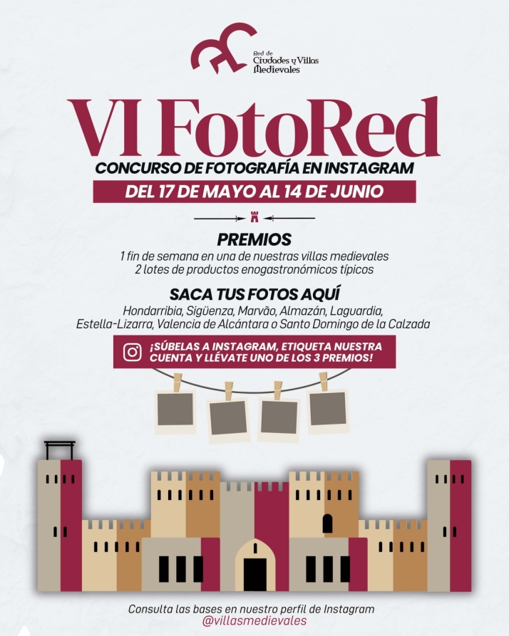 Almaz&aacute;n acoge el VI concurso fotogr&aacute;fico de la Red Medieval | Imagen 1