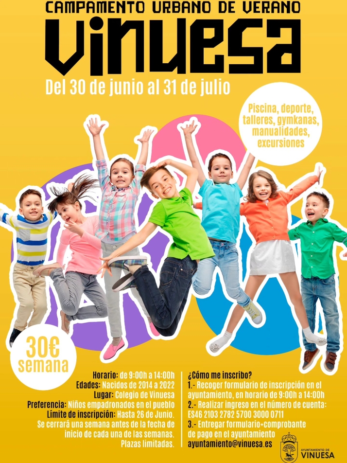 Vinuesa lanza su campamento estival con piscina, excursiones y plazas limitadas | Imagen 1