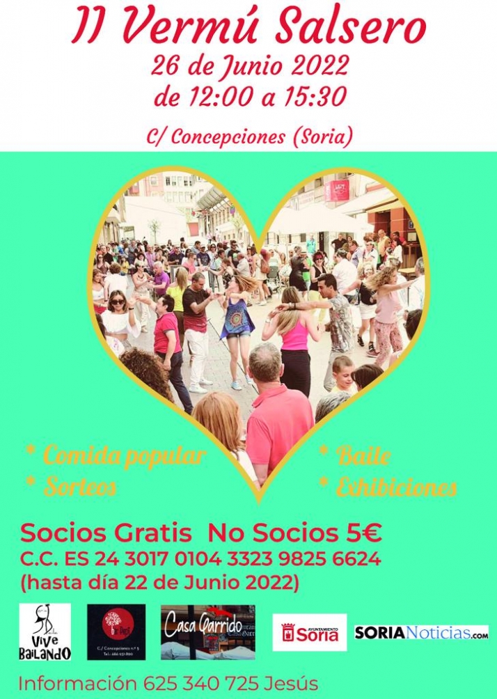 Soriabaila cuenta los d&iacute;as para celebrar su II Verm&uacute; Salsero | Imagen 1