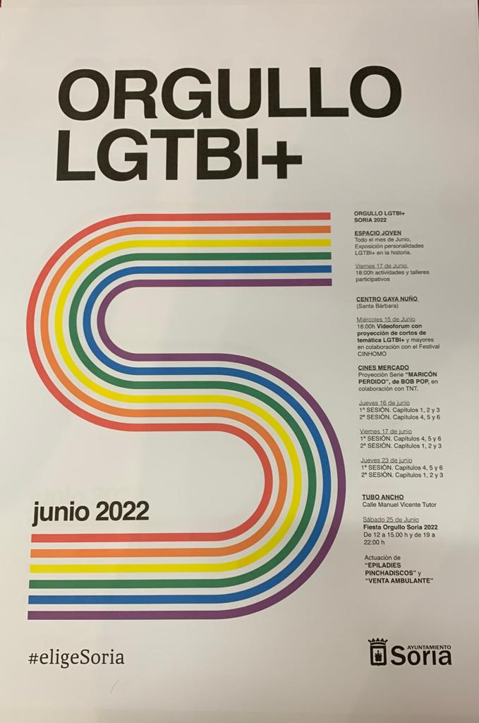 Soria &lsquo;estrenar&aacute;&rsquo; su D&iacute;a del Orgullo LGTBI con actividades para todos los p&uacute;blicos | Imagen 1