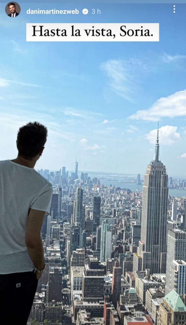 Maxi Iglesias se suma a la fiesta de reacciones a la "visita" de Dani Mart&iacute;nez a Soria | Imagen 1