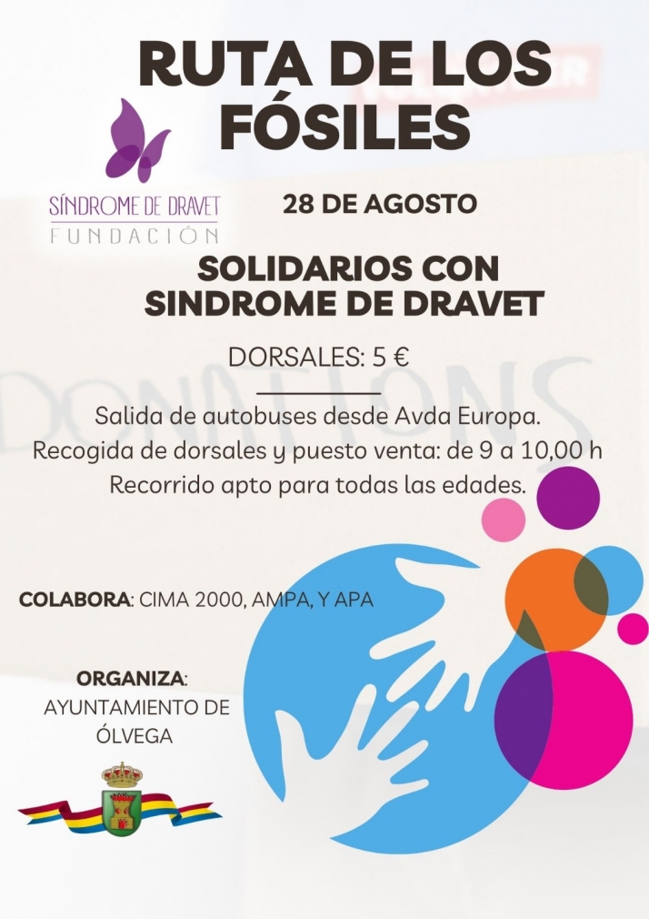 Los olvegue&ntilde;os recorrer&aacute;n la Ruta de los F&oacute;siles para luchar contra el s&iacute;ndrome de Dravet | Imagen 1