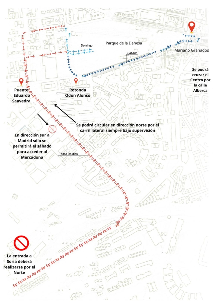 As&iacute; afectar&aacute; al tr&aacute;fico de Soria el Campeonato de Espa&ntilde;a de Duatl&oacute;n  | Imagen 1