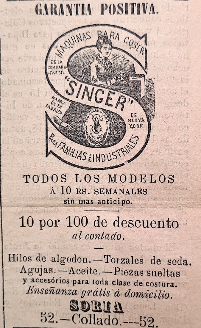 &iquest;Qu&eacute; se anunciaba en los peri&oacute;dicos de Soria en 1882? | Imagen 9