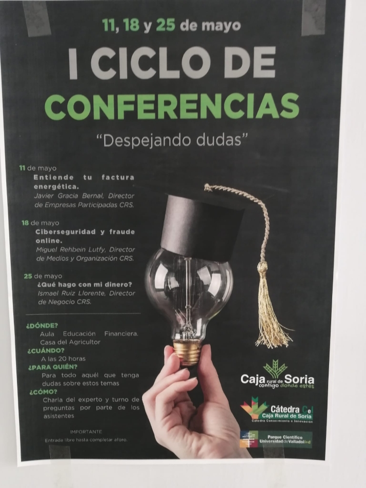 Prevenir ciberataques o saber leer la factura de la luz: as&iacute; es el ciclo gratuito que presenta Caja Rural para todos los p&uacute;blicos | Imagen 1