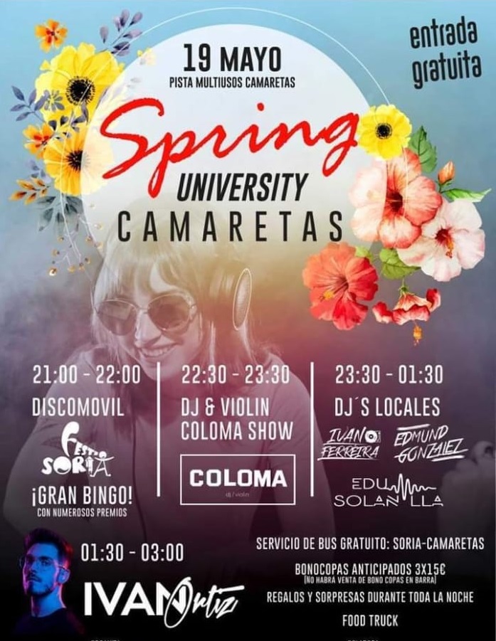 Los compases m&aacute;s actuales para la Spring University de Golmayo | Imagen 1
