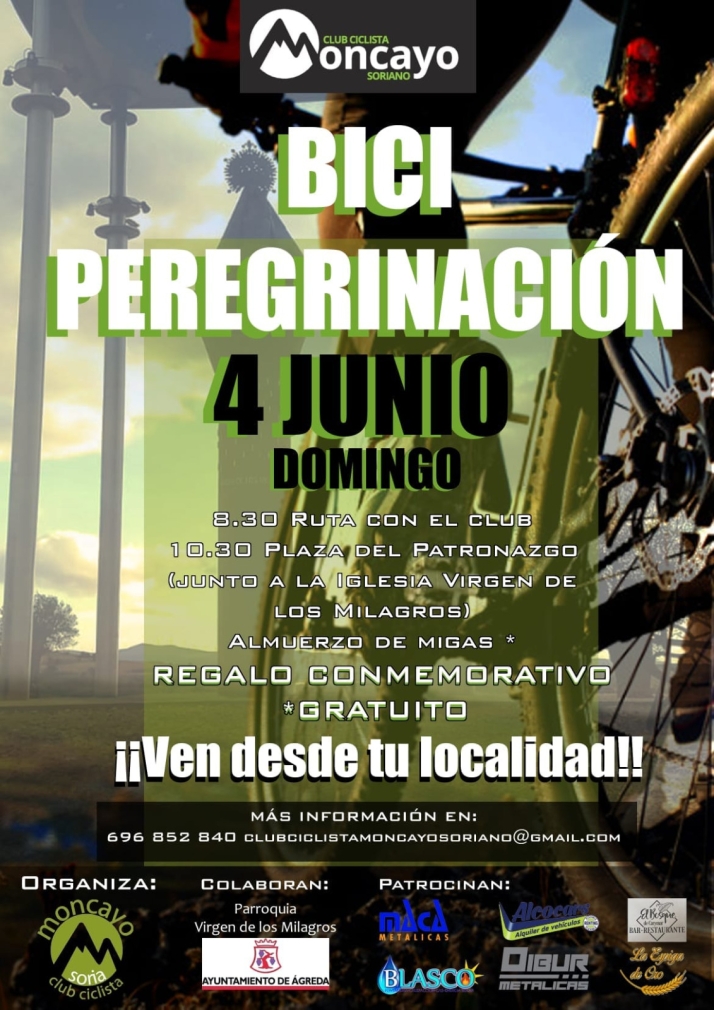 Un centenar de ciclistas honrar&aacute;n a la Virgen de los Milagros en una &ldquo;curiosa&rdquo; peregrinaci&oacute;n | Imagen 1