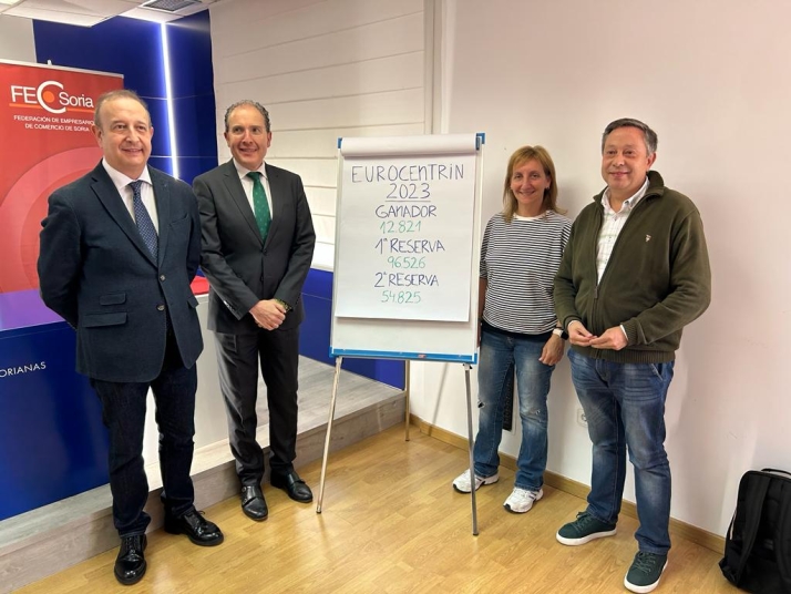 Ya se conoce el n&uacute;mero ganador del Eurocentr&iacute;n en Soria, &iquest;Eres el afortunado? | Imagen 1