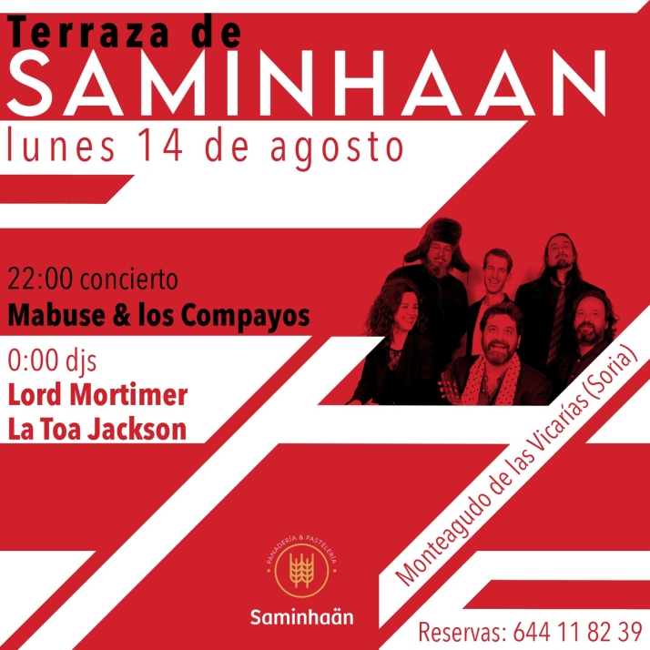 'Mabuse y los Compayos' y los DJ&acute;s 'Lord Mortimer' y 'La Toa Jackson' estar&aacute;n en concierto en la terraza del Saminhaan | Imagen 1