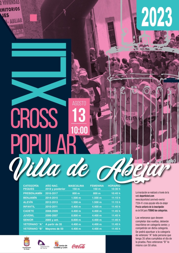 El atletismo se hace con Soria: Cross en Abejar y Matalebreras y Carrera Popular &lsquo;Ferm&iacute;n Cacho&rsquo; en &Aacute;greda | Imagen 3