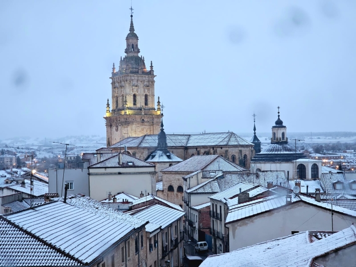 En im&aacute;genes: El Duero y el Tera bajan con fuerza por Garray y Almarza | Imagen 1