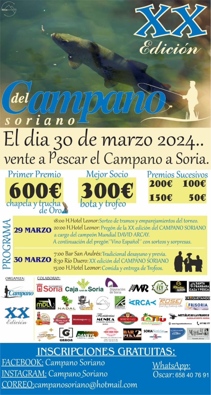 &iquest;Pescar una trucha de m&aacute;s de 64 cent&iacute;metros? El Campano busca batir el r&eacute;cord de su torneo | Imagen 1