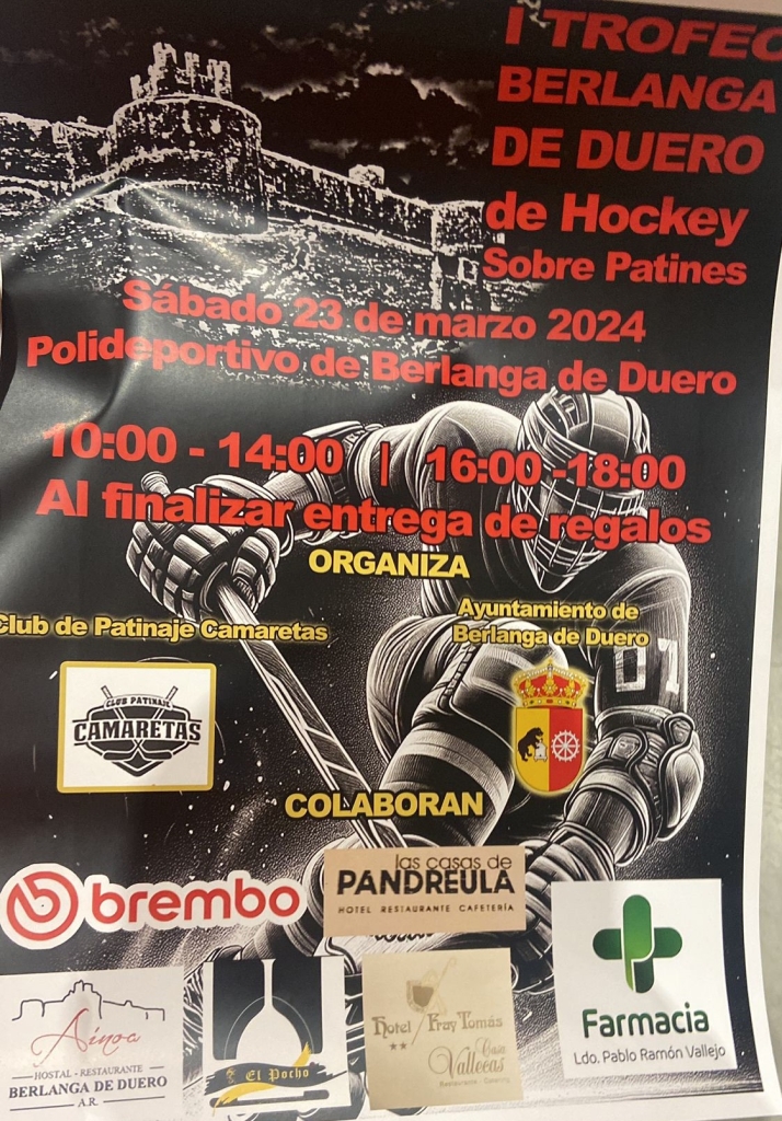 Berlanga se suma al hockey patines: M&aacute;s de 80 ni&ntilde;os realizar&aacute;n una exhibici&oacute;n | Imagen 1