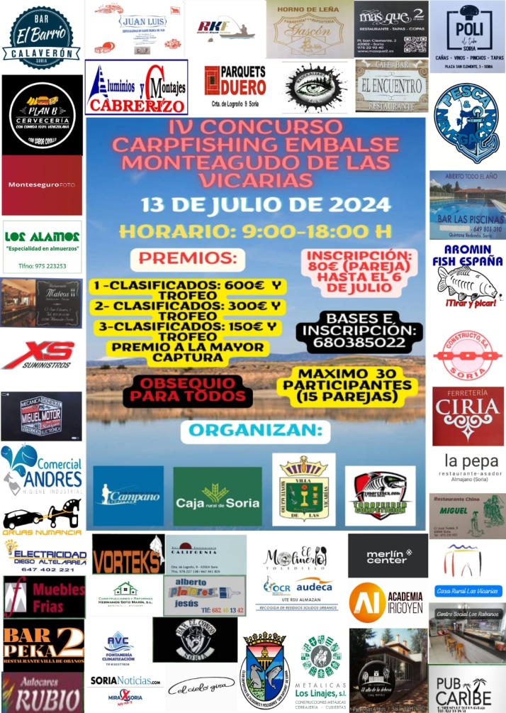 El IV Concurso de Carpfishing aterriza en Soria con atractivos premios  | Imagen 1