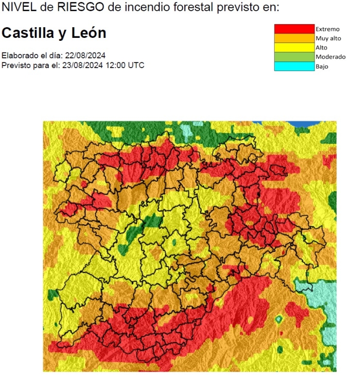 El riesgo extremo por incendios se concentra en cinco municipios de Soria | Imagen 1
