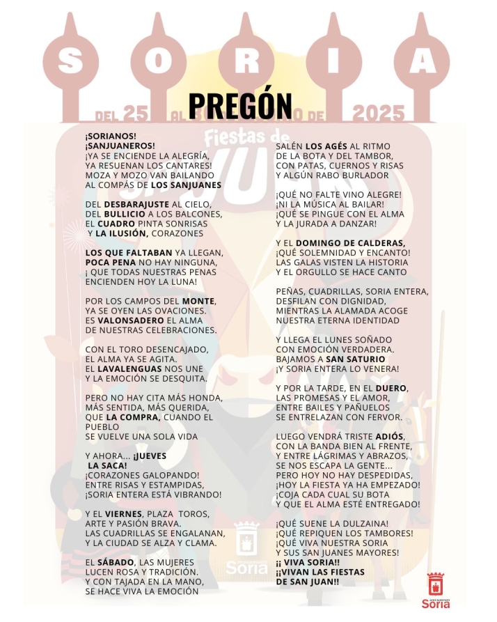 &iexcl;Comienza San Juan 2025 con el esperado preg&oacute;n de fiestas! | Imagen 1