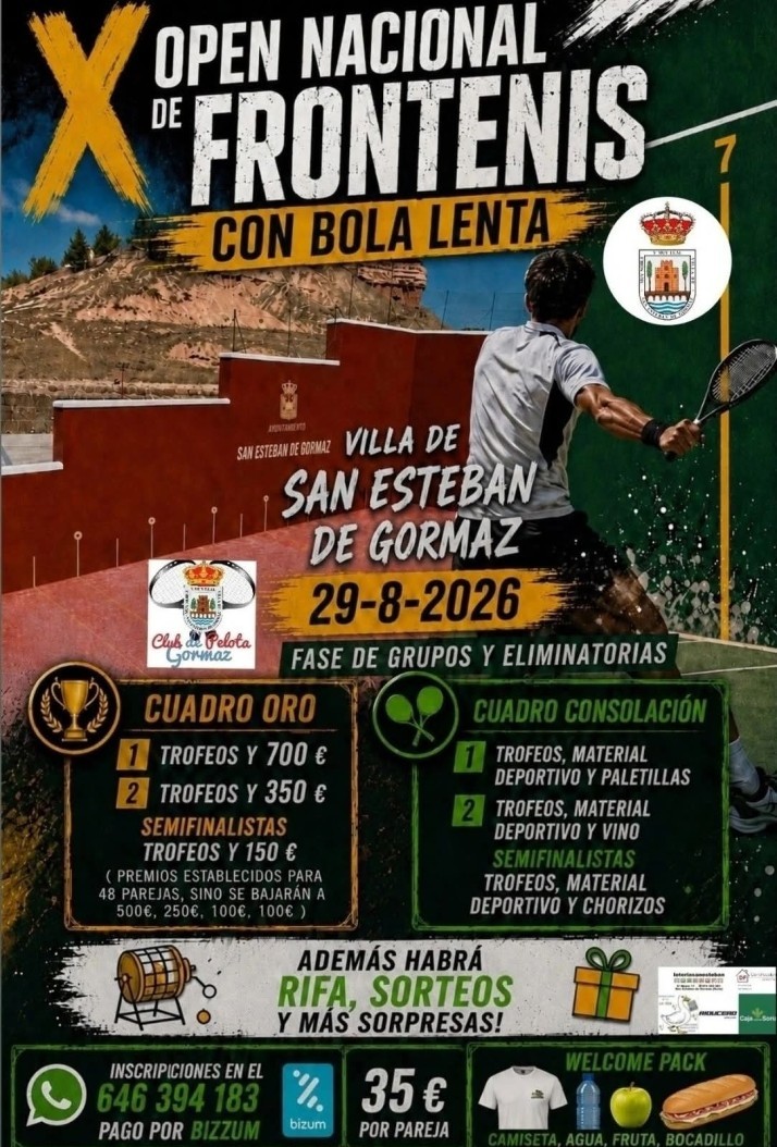 San Esteban se prepara para acoger a los mejores jugadores de front&oacute;n del pa&iacute;s | Imagen 1