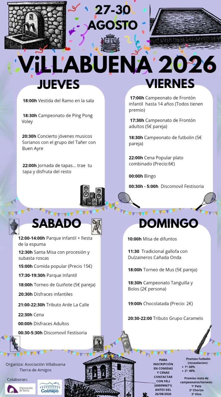 De la 'Vestida del Ramo' a la tradicional 'Gallofa': Villabuena mantiene vivas sus ra&iacute;ces en sus fiestas de agosto | Imagen 1