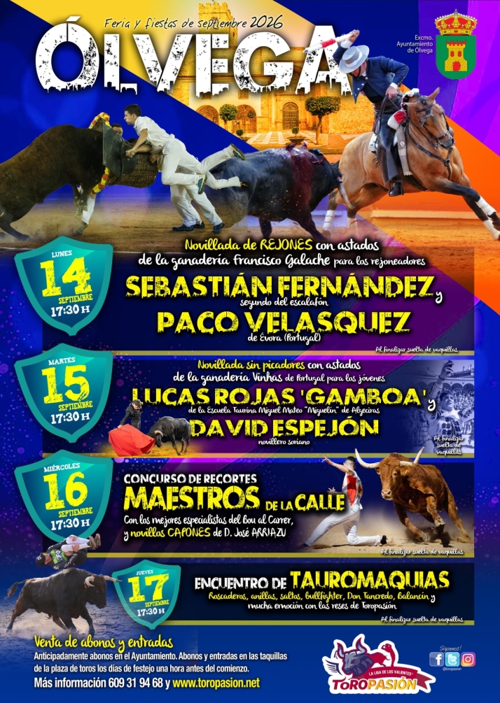 David Espej&oacute;n abandera el acento soriano de la Feria Taurina de &Oacute;lvega 2026 | Imagen 1