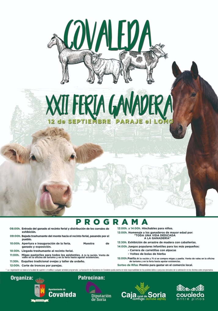 El latido de la tradici&oacute;n regresa a Covaleda con su XXII Feria Ganadera en 'El Lomo' | Imagen 1