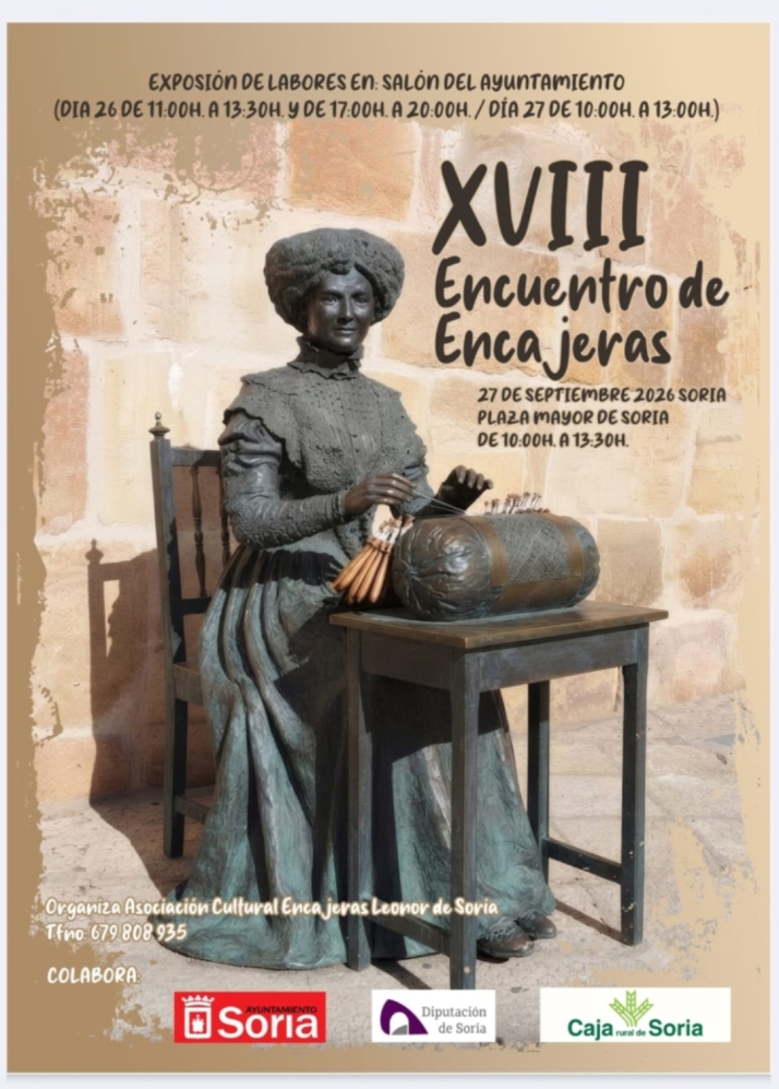 Encajeras de todo el pa&iacute;s llegar&aacute;n a la capital el 27 de septiembre acompa&ntilde;adas por un dise&ntilde;ador de talla mundial | Imagen 1