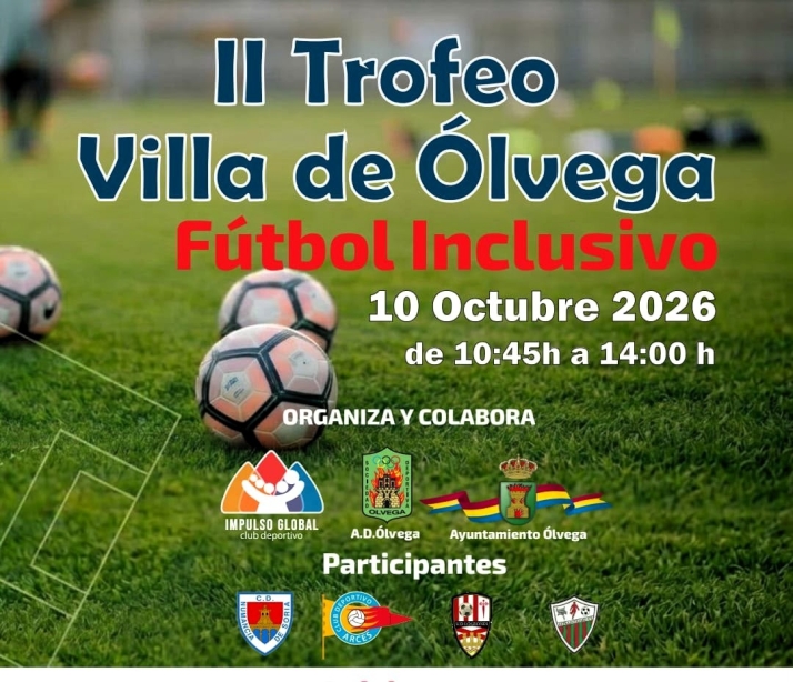 El mejor f&uacute;tbol inclusivo se cita este s&aacute;bado en &Oacute;lvega  | Imagen 1