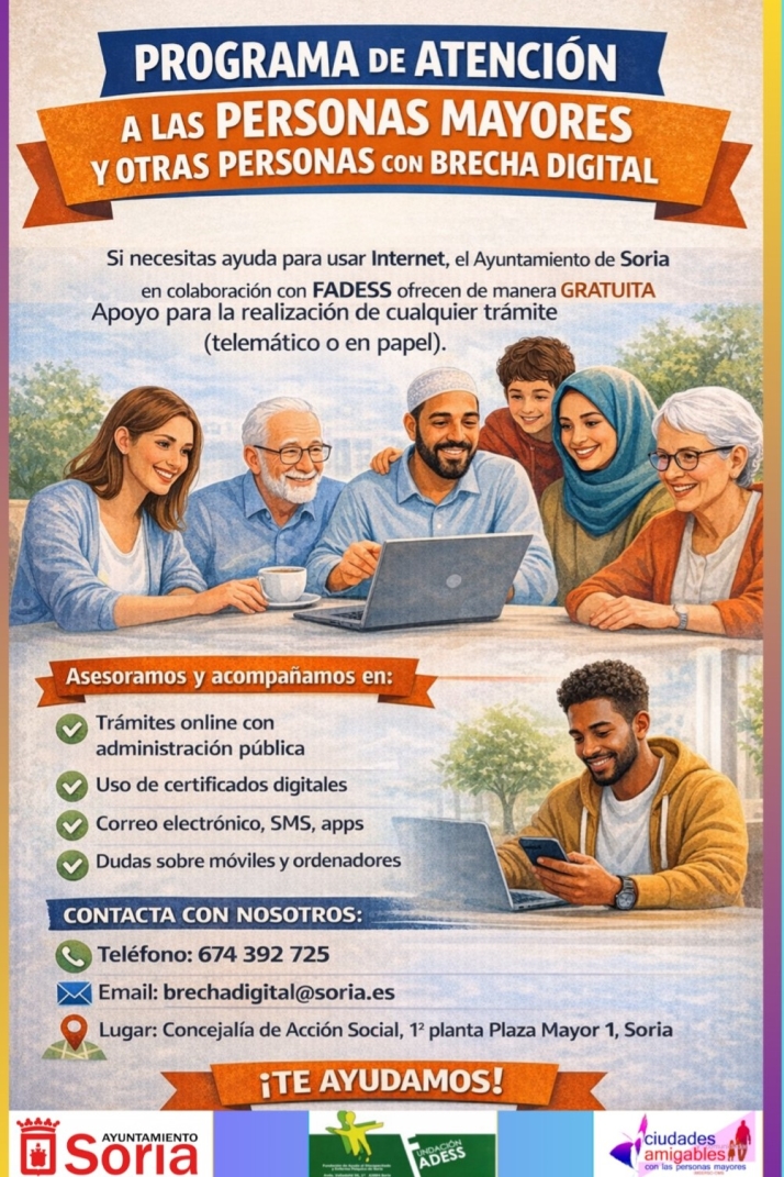 Nagore Ramil, el salvavidas tecnol&oacute;gico de los mayores sorianos | Imagen 1