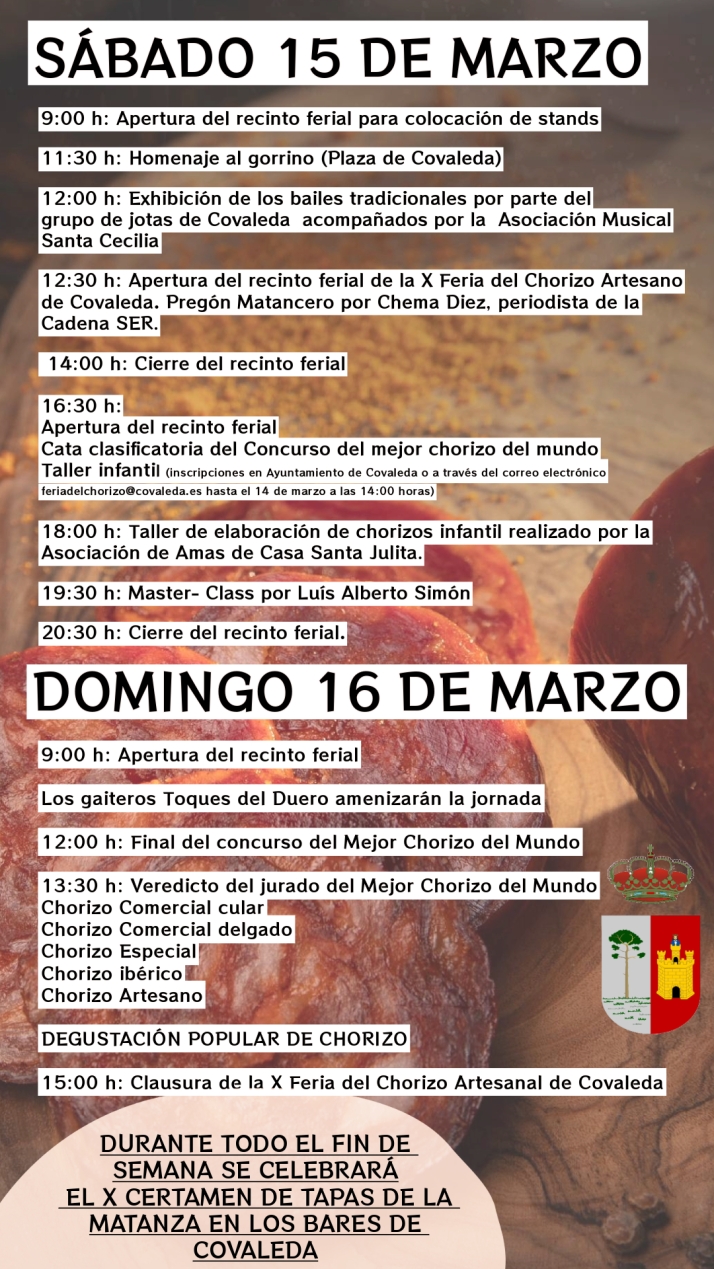Covaleda se prepara para su X edici&oacute;n de la Feria del Chorizo Artesanal  | Imagen 1