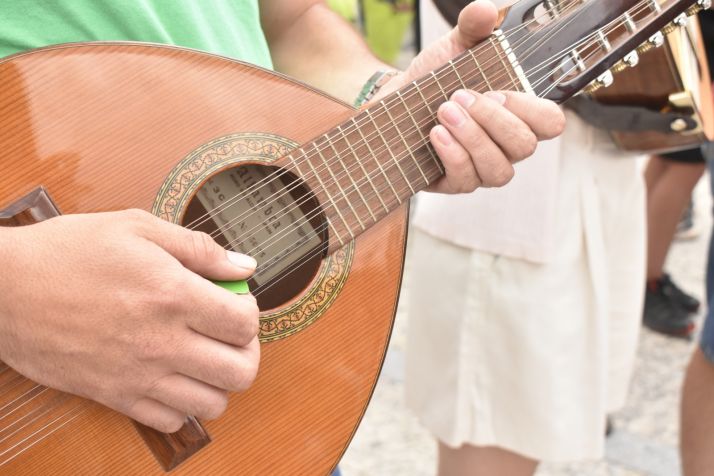 Un m&uacute;sico de la Ronda de Duruelo