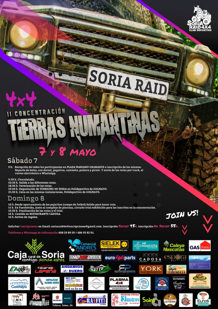 La II Concentraci&oacute;n 4x4 &lsquo;Tierras Numantinas&rsquo; regresa en mayo a Soria&nbsp; | Imagen 1