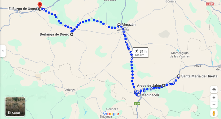 Estas son las rutas del Camino de Santiago que pasan por la provincia de Soria | Imagen 1