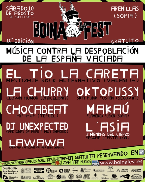 Boina Fest: Arenillas contra la despoblaci&oacute;n de la Espa&ntilde;a vaciada | Imagen 1