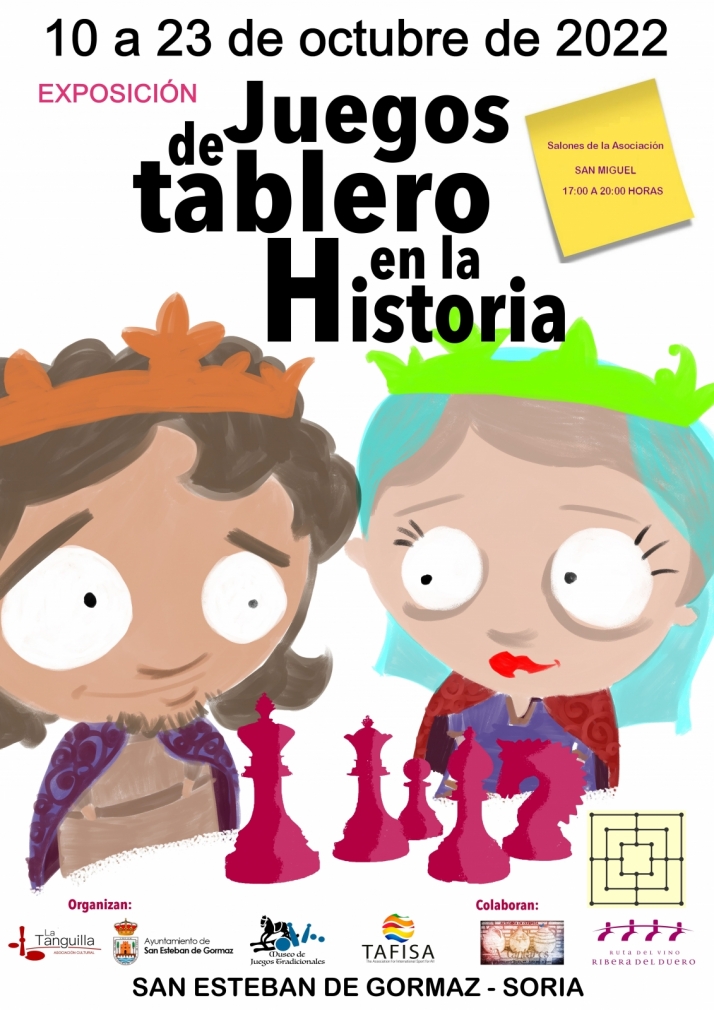 San Esteban de Gormaz acoge una exposici&oacute;n de juegos de tablero | Imagen 1