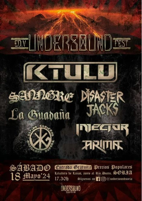 El ritmo underground regresa a Soria con el V Undersound Fest | Imagen 1