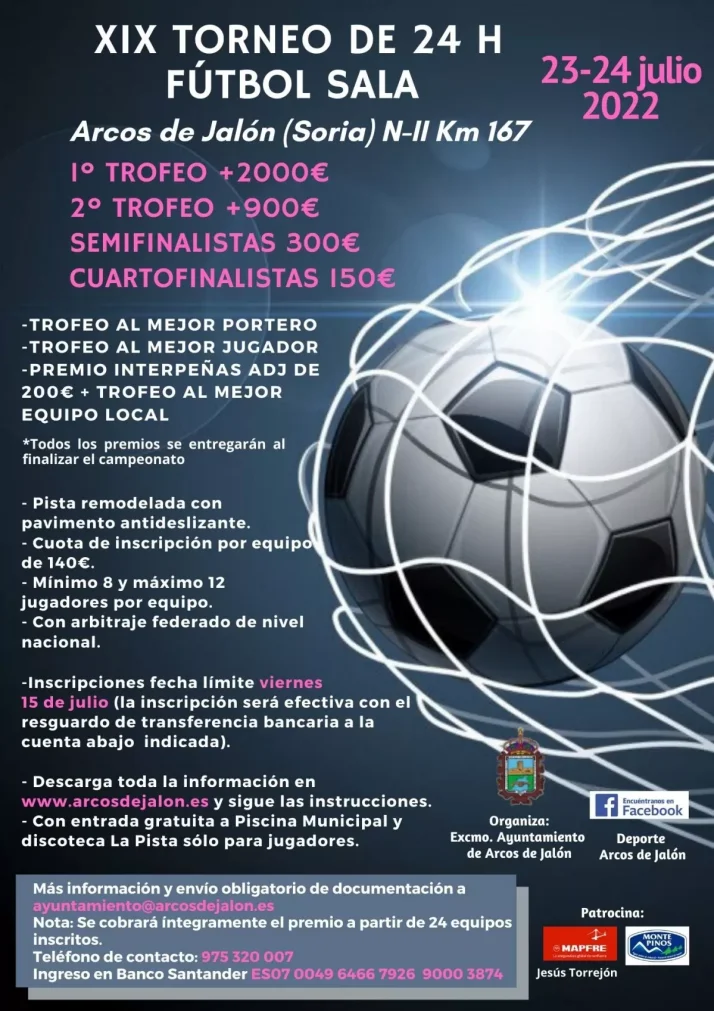 24 intensas horas de futbol sala en Arcos de Jal&oacute;n | Imagen 1