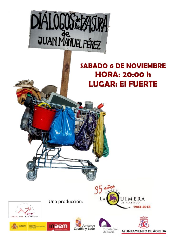 &Aacute;greda acoge este s&aacute;bado el teatro &lsquo;Di&aacute;logos de la Basura&rsquo; | Imagen 1