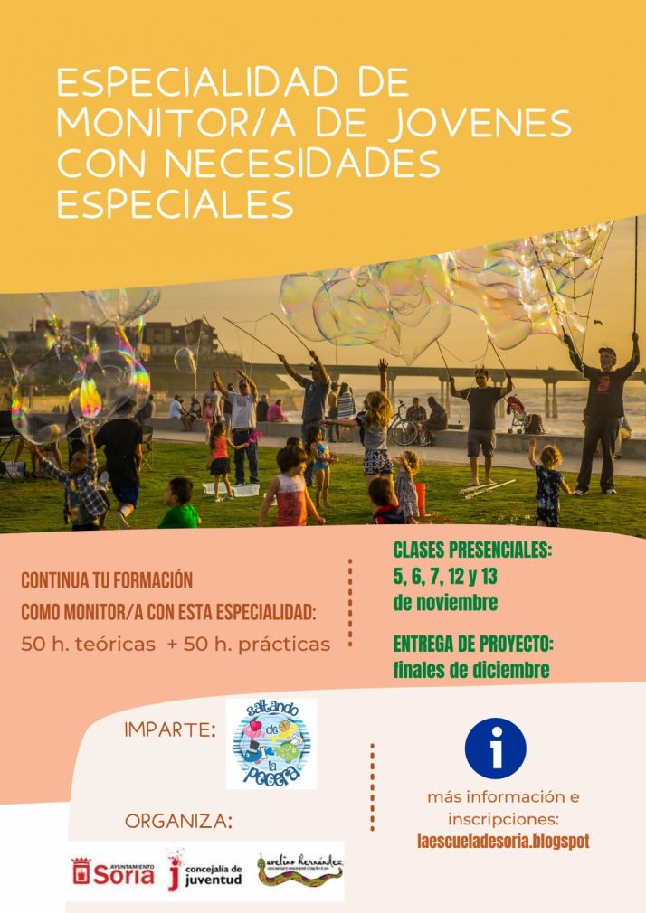 Ayuntamiento de Soria y 'La Pecera' presentan cinco cursos muy variados | Imagen 1