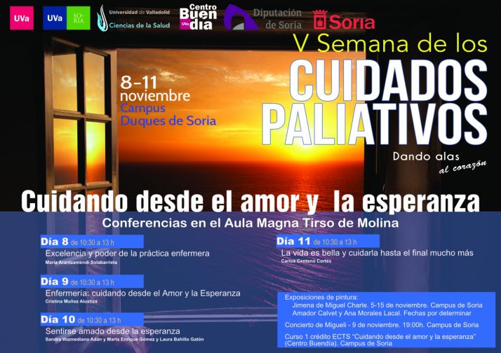 Arranca ma&ntilde;ana en Soria la V Semana de los Cuidados Paliativos  | Imagen 1