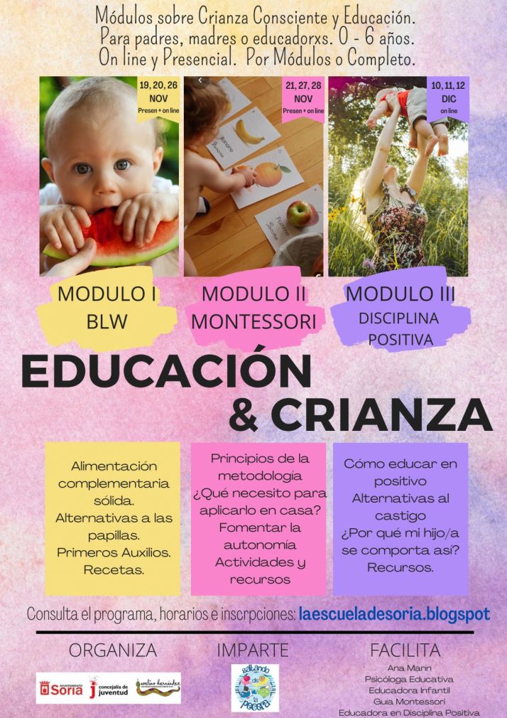 Ayuntamiento de Soria y 'La Pecera' presentan cinco cursos muy variados | Imagen 3