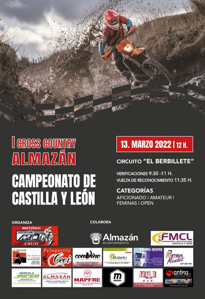 80 pilotos participar&aacute;n en el Campeonato de Castilla y Le&oacute;n de Cross Conuntry en Almaz&aacute;n | Imagen 1