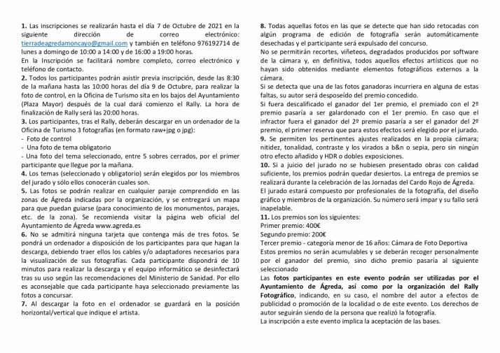 &Aacute;greda convoca su IV Rally Fotogr&aacute;fico | Imagen 2