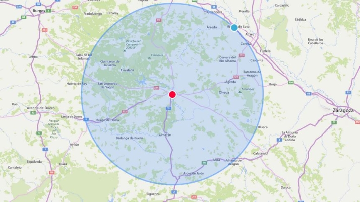 &iquest;Cu&aacute;l es el pueblo que est&aacute; m&aacute;s lejos, en km y en tiempo, de Soria capital? | Imagen 1