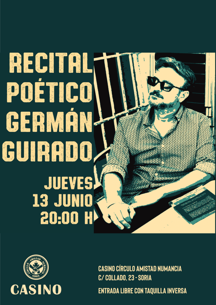 Recital po&eacute;tico este jueves en el Casino | Imagen 1