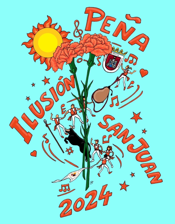 Las 6 pe&ntilde;as sanjuaneras ya tienen su bander&iacute;n para las Fiestas 2024 | Imagen 5