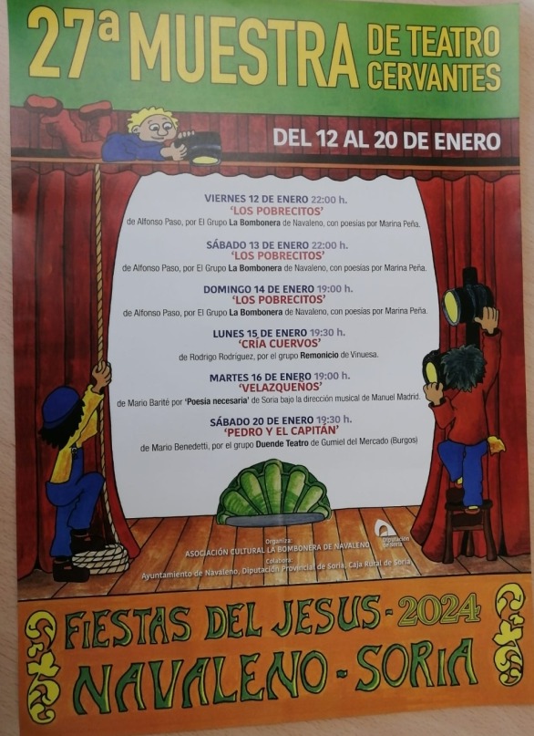 Programa y todos los detalles de la XXVII Muestra de Teatro Cervantes en Navaleno | Imagen 1