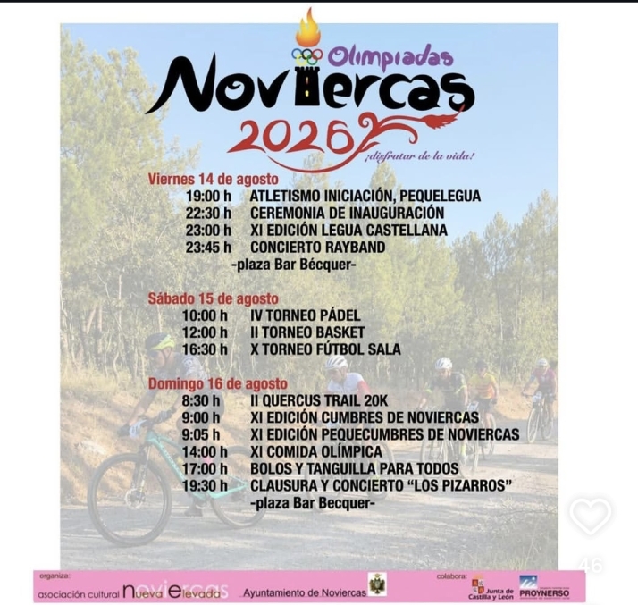 Noviercas se prepara para sus Olimpiadas 2026 | Imagen 1
