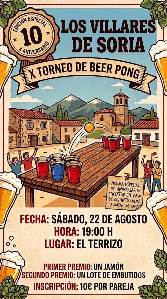 Lanzamiento de alpaca y beer-pong protagonizan las fiestas de Los Villares de Soria | Imagen 2