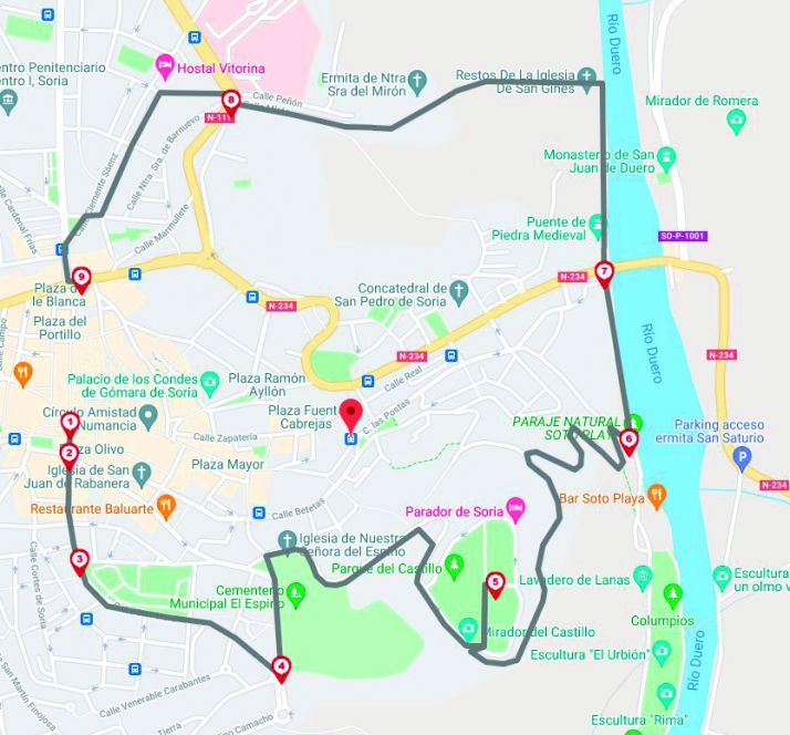 Todo un descubrimiento: un paseo por el per&iacute;metro de la muralla de Soria | Imagen 1